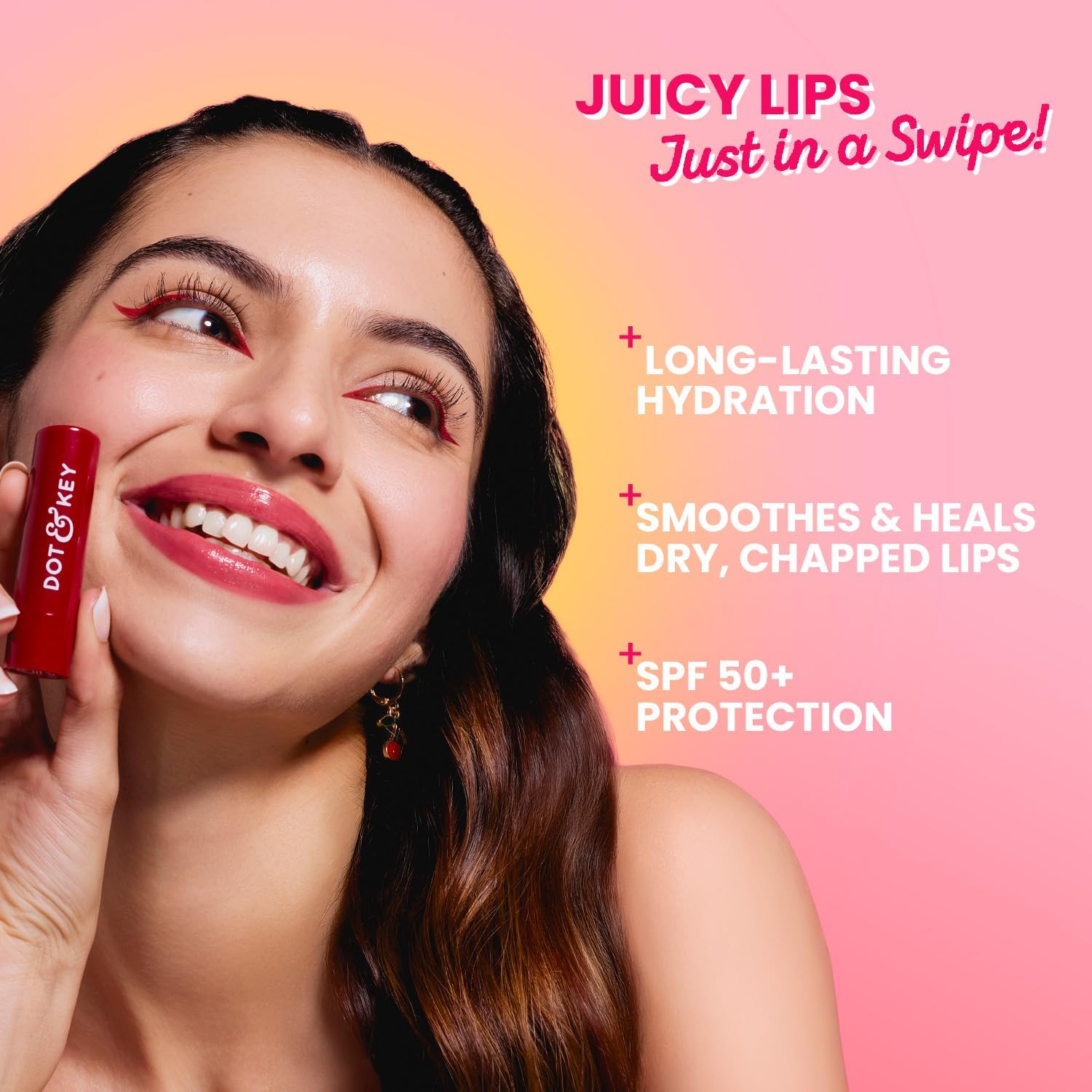 Dot & Key BR LIP BALM SPF50 CHERRY CRIMSON 4.5G(249) - View 6 of 7