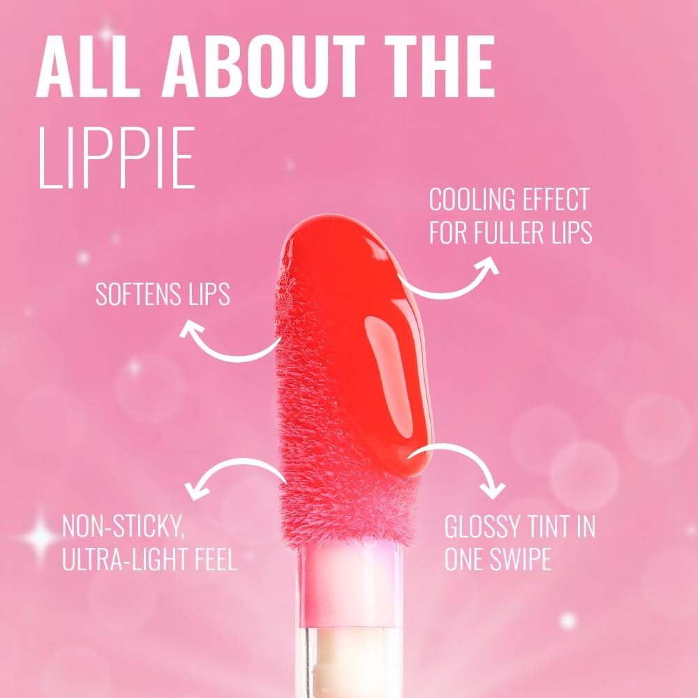 Character Lip Poppies Oil Serum | Hydrating Lip Tint | Non-Sticky Gloss Finish | Nourishing Formula with Natural Shine | Moisturizing Lip Oil for Smooth & Plump Lips - View 5 of 5