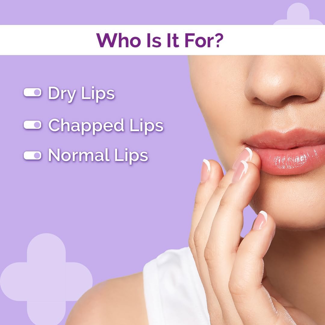 The Derma Co 1% Ceramide Complex Lip Balm with Ceramides, Vitamin E & Avocado Oil, Lip Balm SPF 30 for Dry & Chapped Lips, Moisturizing Lip Care, Nourishes, Softens, Hydrates & Protects Lips, 4g - View 6 of 7