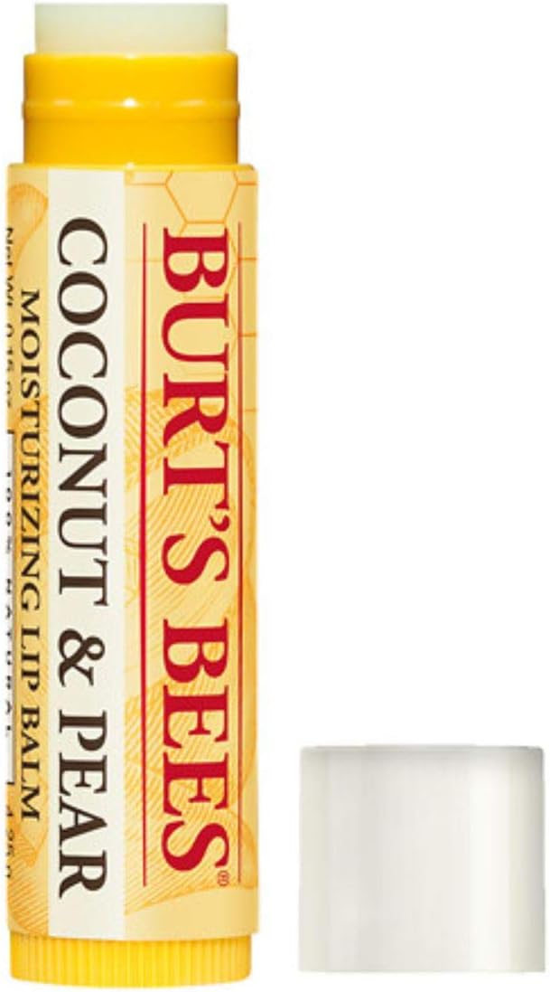 Burt's Bees Lip Balm Coconut & Pear, Moisturising Lip Balm With Beeswax & Vitamin E, 100% Natural Origin, 4.25g - View 2 of 4