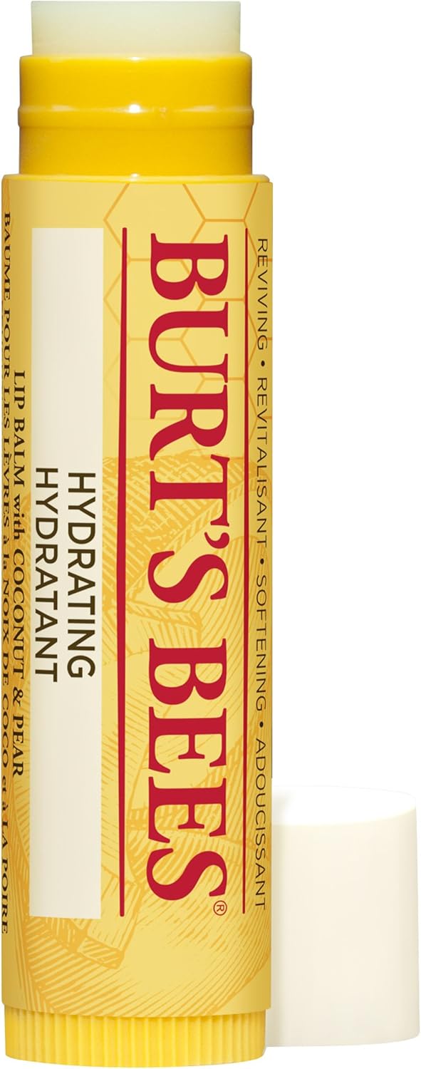 Burt's Bees Lip Balm Coconut & Pear, Moisturising Lip Balm With Beeswax & Vitamin E, 100% Natural Origin, 4.25g - View 4 of 4