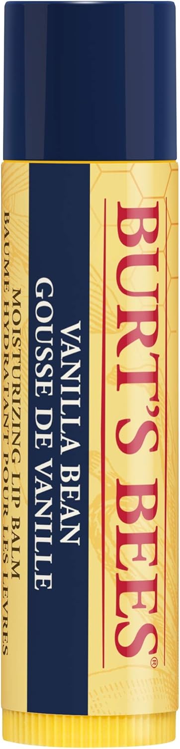 Burt's Bees Lip Balm Vanilla Bean, Moisturising Lip Balm With Beeswax & Vitamin E, 100% Natural Origin, 4.25g - View 3 of 3