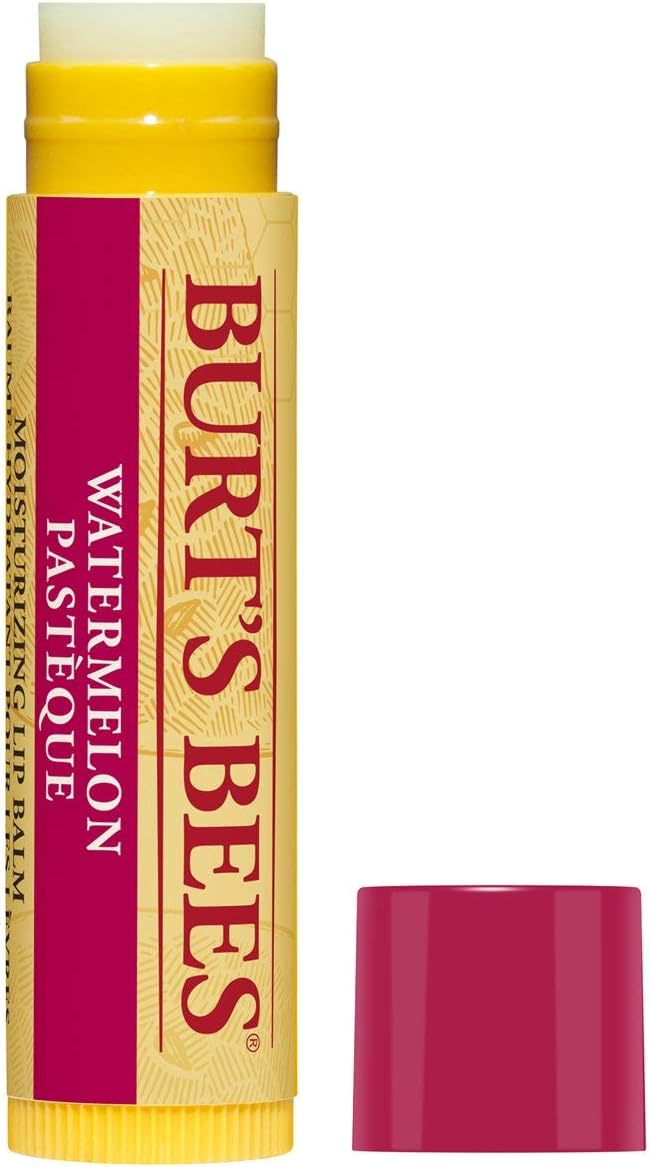 Burt's Bees Lip Balm Watermelon, Moisturising Lip Balm With Beeswax & Vitamin E, 100% Natural Origin, 4.25g - View 2 of 3
