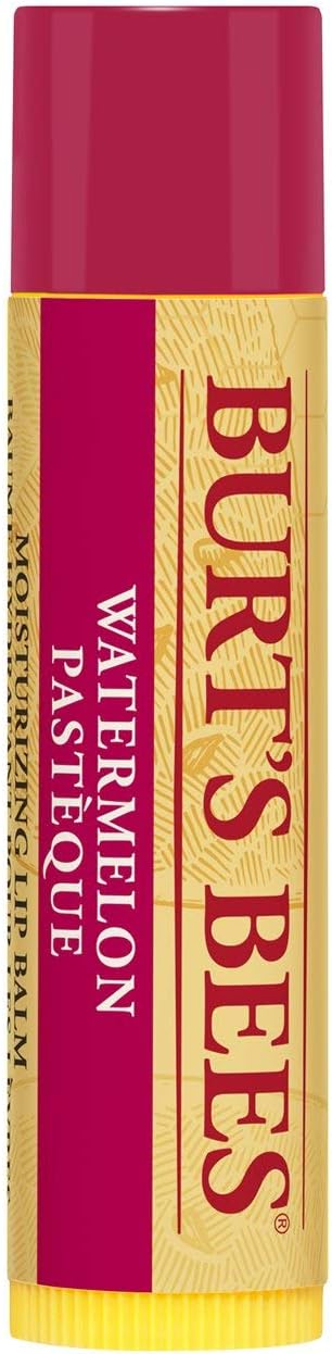 Burt's Bees Lip Balm Watermelon, Moisturising Lip Balm With Beeswax & Vitamin E, 100% Natural Origin, 4.25g - View 3 of 3