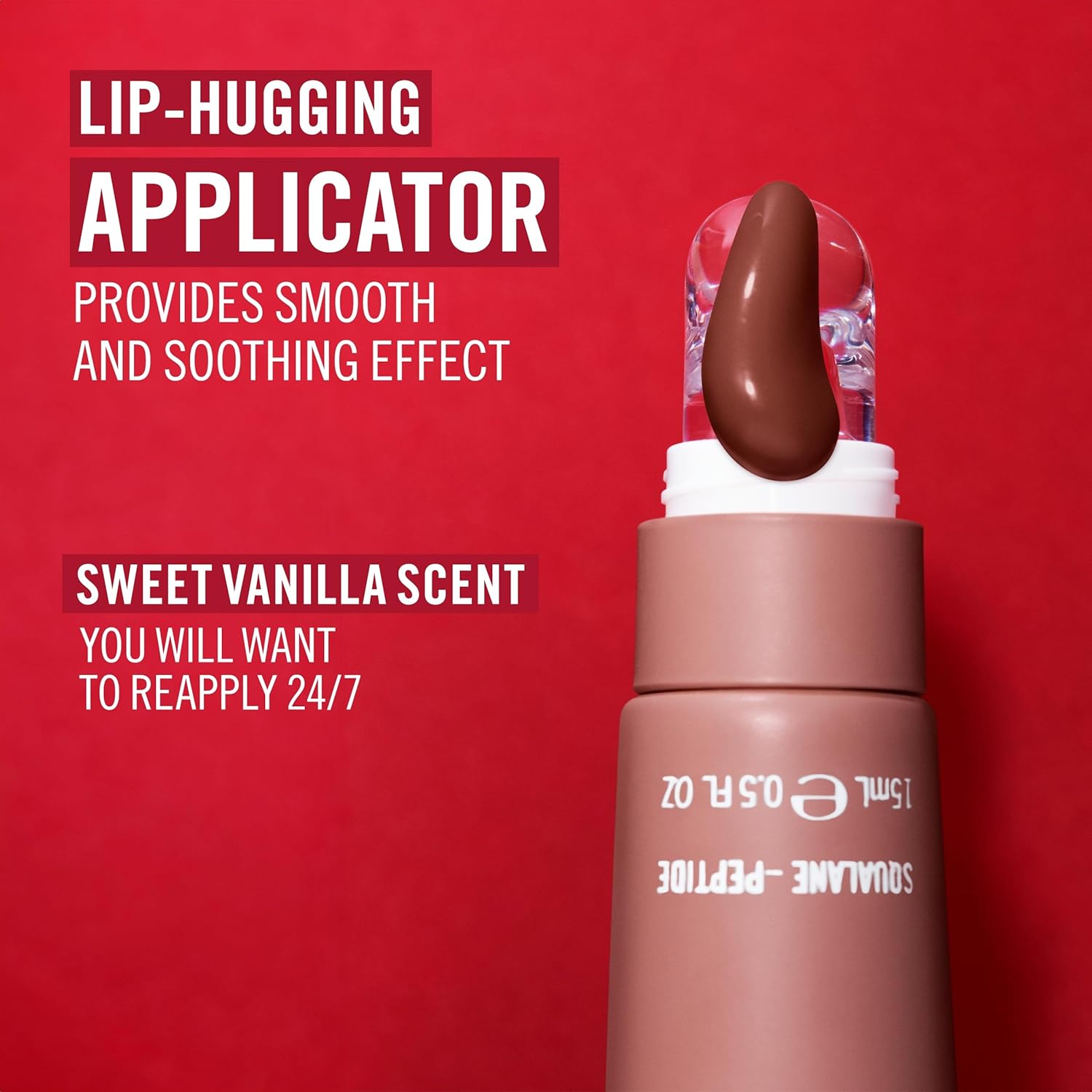 Rimmel London Oh My Gloss Butter Me Up Lip Butter Balm 002 Latte Delight, Hydrating Lip Balm, Tinted Lip Balm, Lip Care, Hydration, Nourishing, Squalene, 15ml (0.53oz) - View 2 of 6