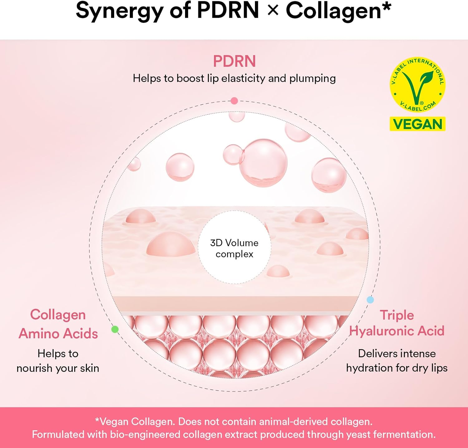 Abib PDRN Collagen Lip Mask Glazed Jelly 0.38 fl oz | Korean Lip Butter Balm Overnight Sleeping Mask Hydrating Care Moisturizer Treatment for Flakey, Dry Lips - View 5 of 7
