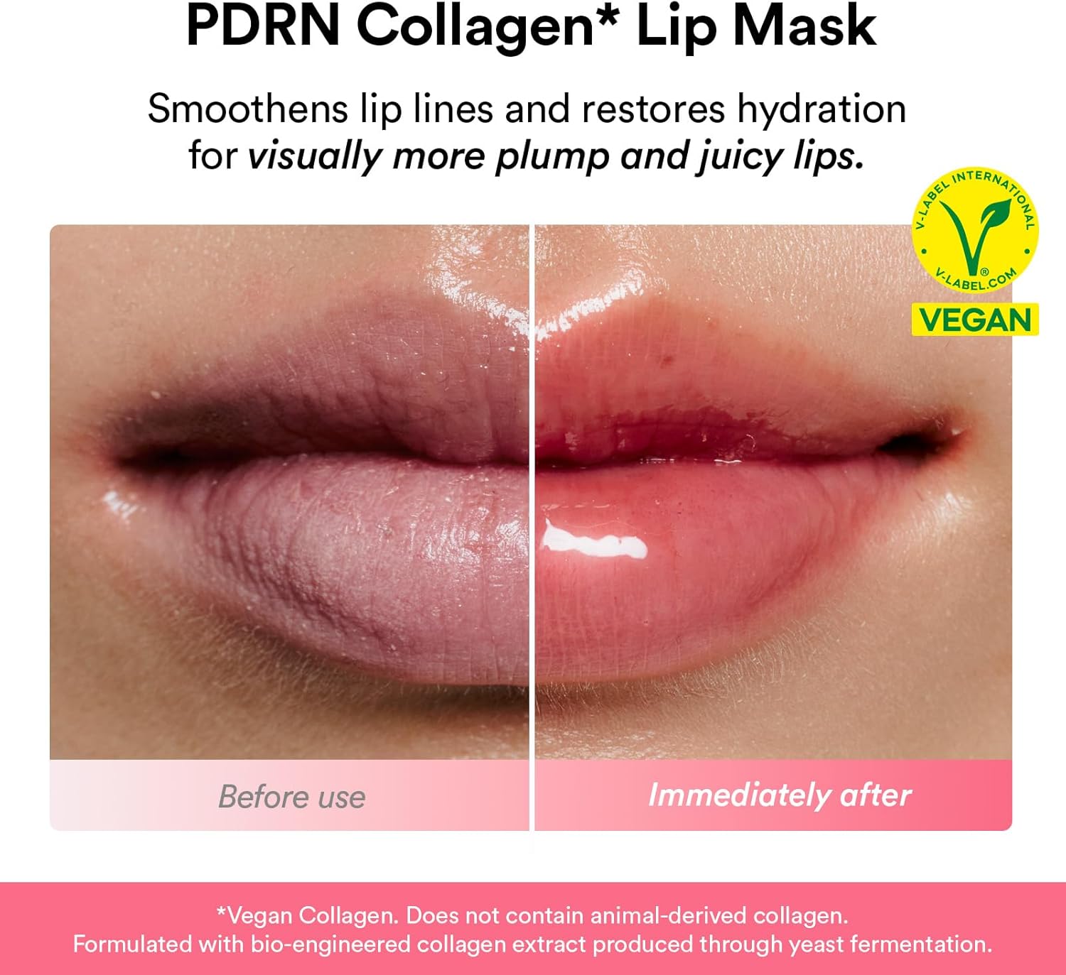 Abib PDRN Collagen Lip Mask Glazed Jelly 0.38 fl oz | Korean Lip Butter Balm Overnight Sleeping Mask Hydrating Care Moisturizer Treatment for Flakey, Dry Lips - View 6 of 7