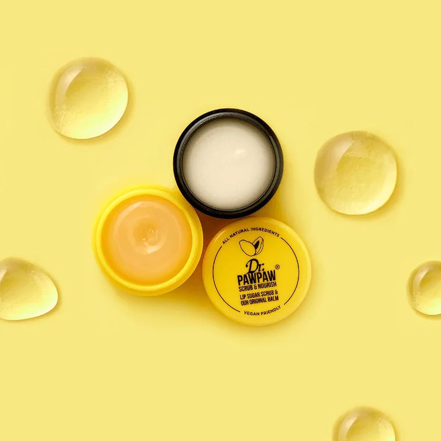 DR. PAWPAW Scrub & Nourish - Lip Scrub, Balm, Mask, Sugar Repair, Restoration, Smooth Lips, Chapped Natural Beauty, Vegan Beauty - View 3 of 4