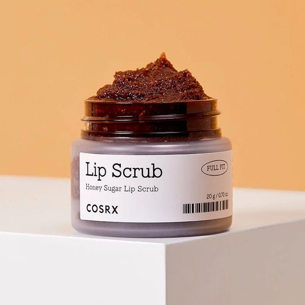 COSRX Full Fit Honey Sugar Lip Scrub 0.67 fl.oz / 20g | Soft and Smooth | Exfoliate, Condition, and Moisturize | - View 5 of 5