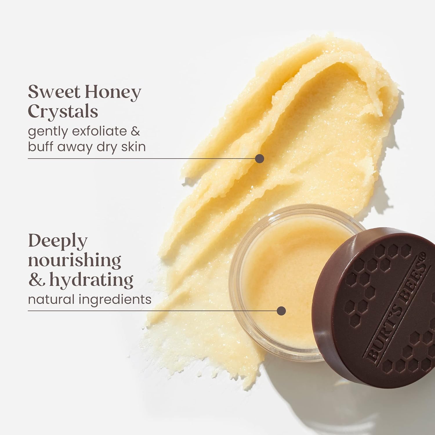 Burt's Bees 100 Percentage Natural Conditioning Lip Scrub with Exfoliating Honey Crystals, 7.08 g - View 5 of 5