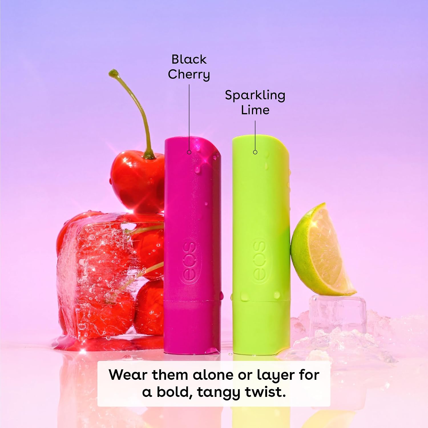 eos Flavor Lab Secret Menu Lip Balm - Cherry Limeade, Limited-Edition, Moisturizing, Hydrating for Dry Lips, Variety Pack, 0.14 oz, 2-Pack - View 5 of 6