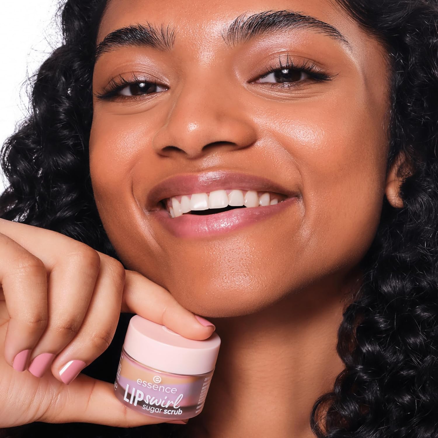 essence LIP swirl sugar scrub, nourishing, natural (8 grams) - View 4 of 8