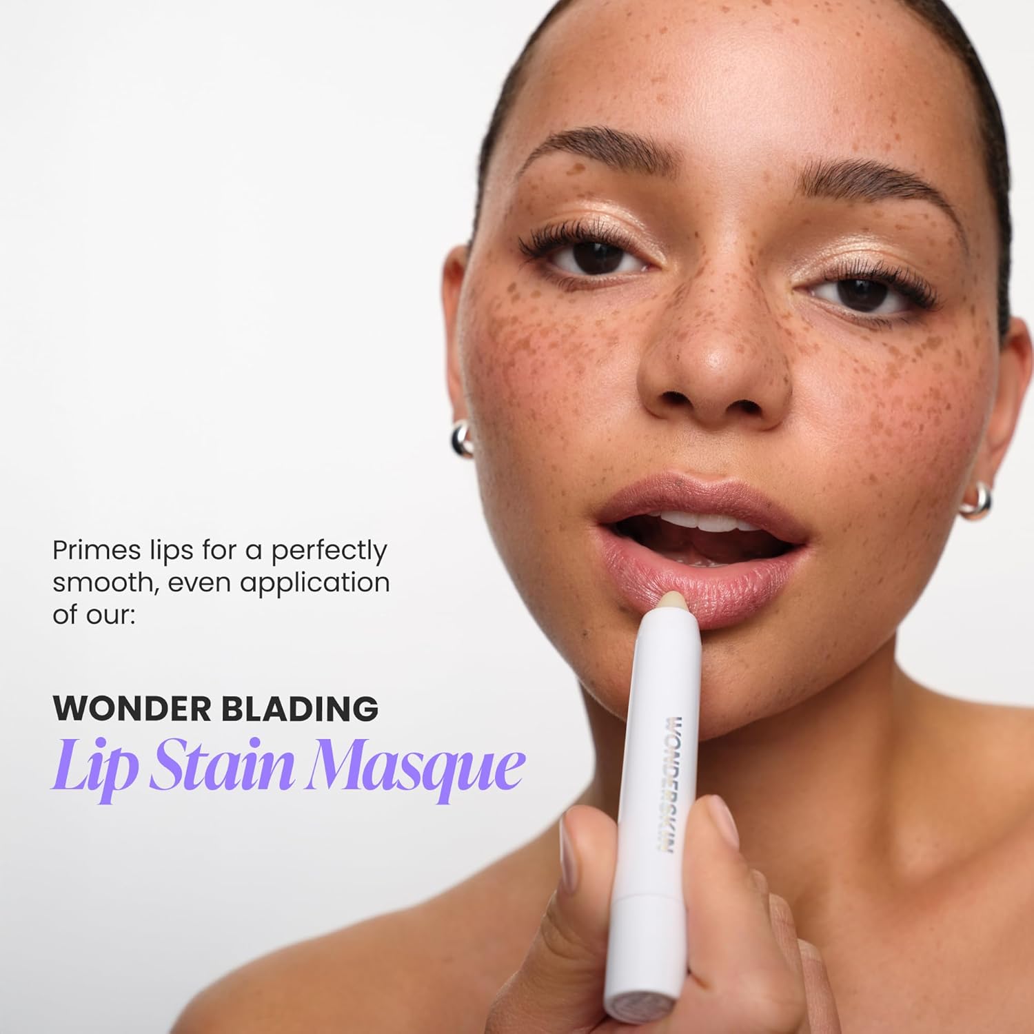 Wonderskin 3-in-1 Lip Scrub, Lip Care Product for Soft, Nourished, Flake-Free Lips with One-Step Prep, Lip Scrub Exfoliator & Moisturizer, Lips Exfoliator, Lip Moisturizer, Lip Balm, 0.10 oz - View 5 of 5