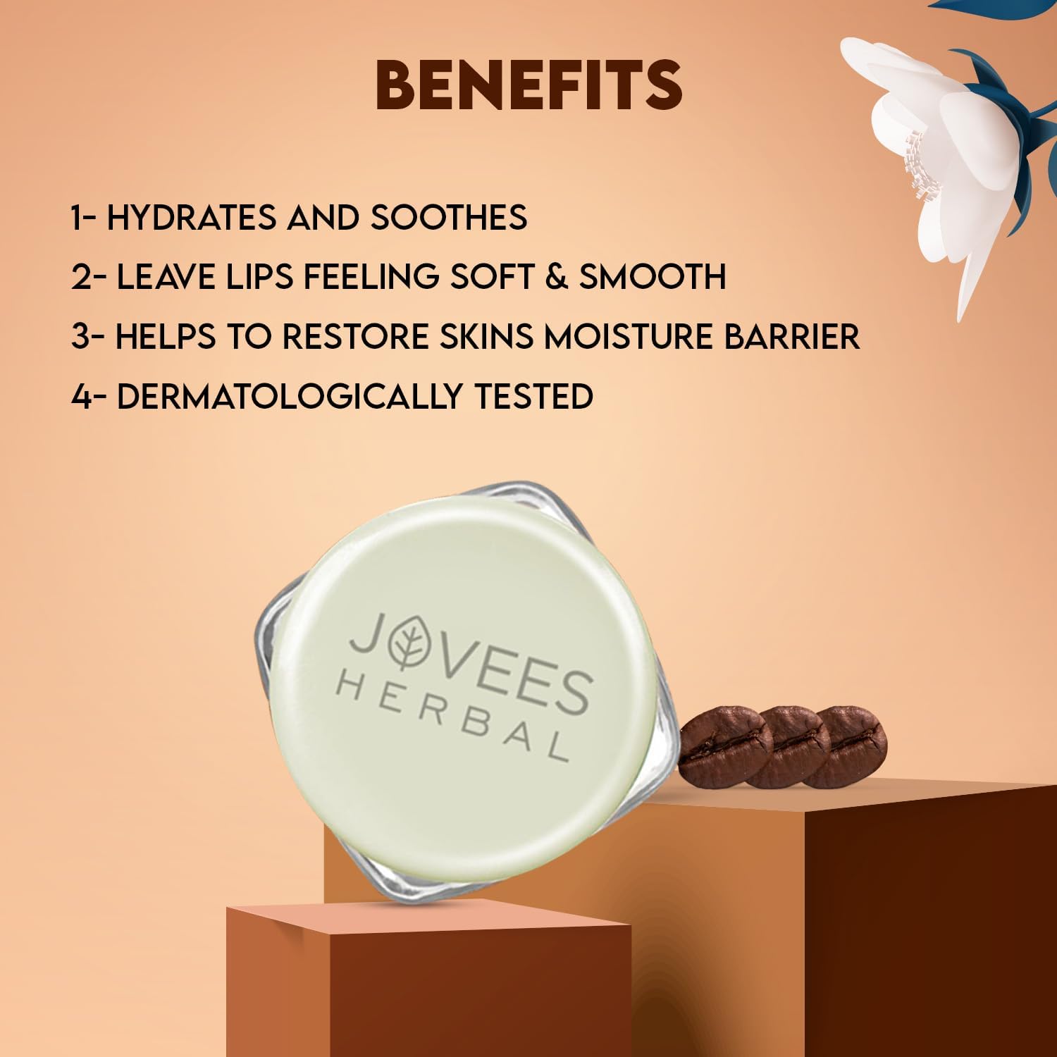 Jovees Coffee Exfoliating Lip Scrub-8 g - View 4 of 6