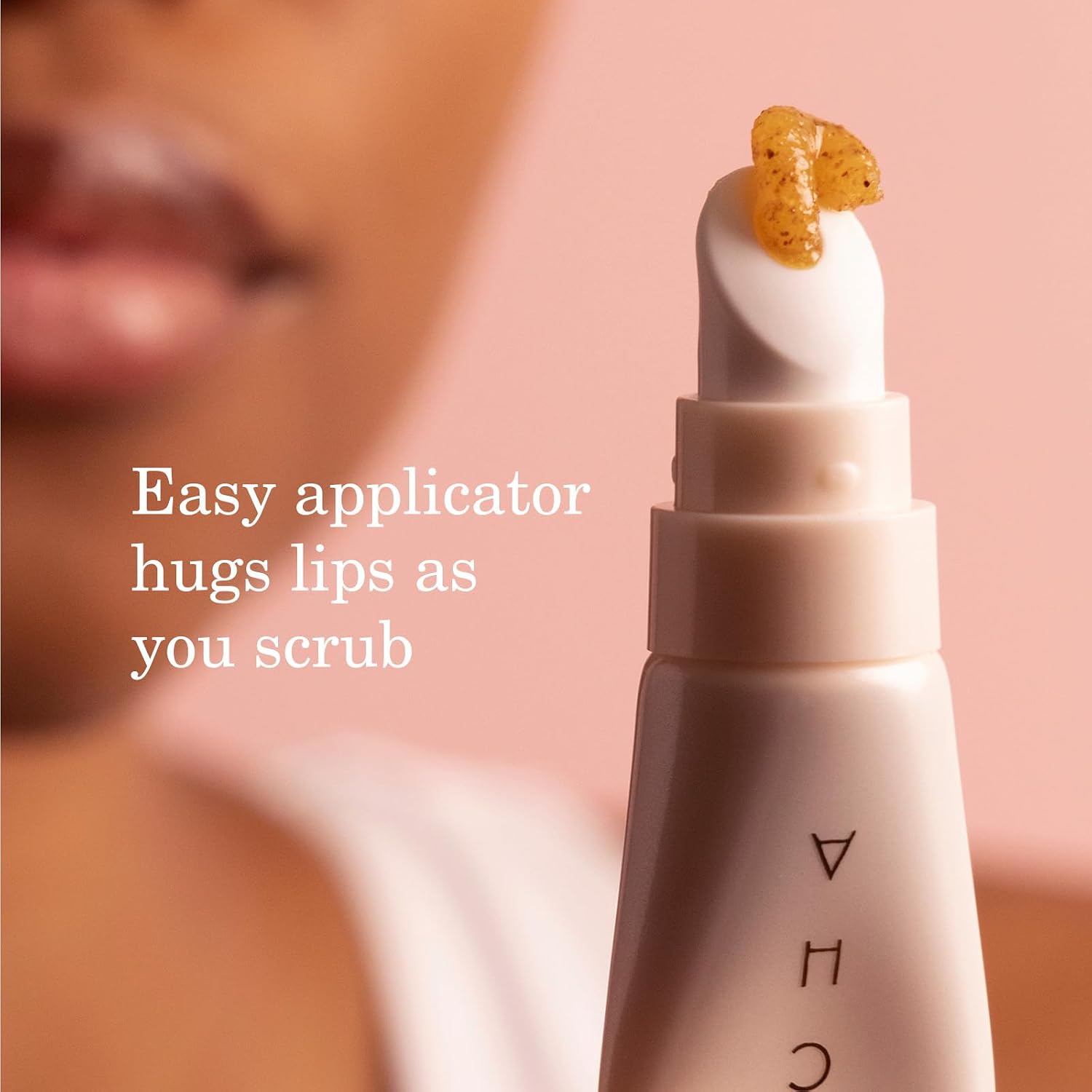 Tatcha Kissu Lip Scrub, Moisturizing Lip Exfoliant with Peach Seed Scrub for Polish, Smooth Lips - View 4 of 5
