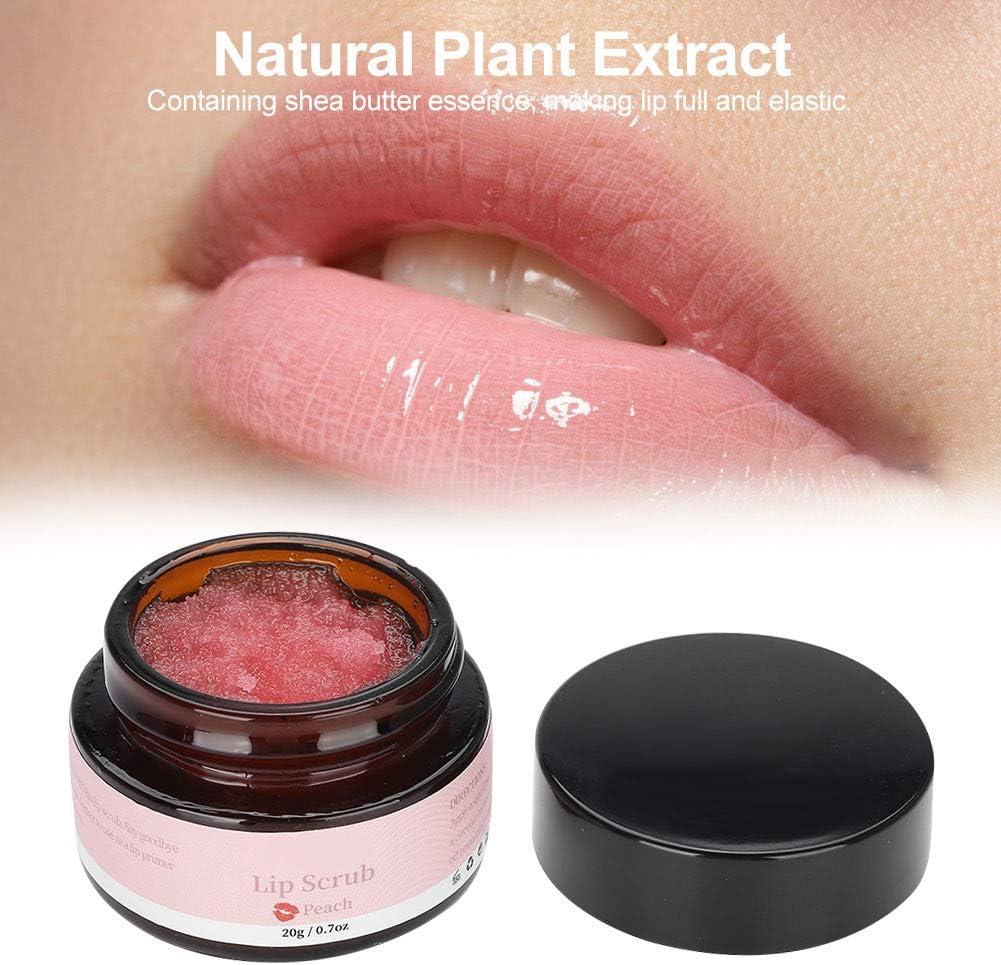 Lip Scrub Containing Shea Lip Care Exfoliating Scrub Lip Moisturizer, Lip Repair for Soft Lips 20gBottle - View 2 of 5