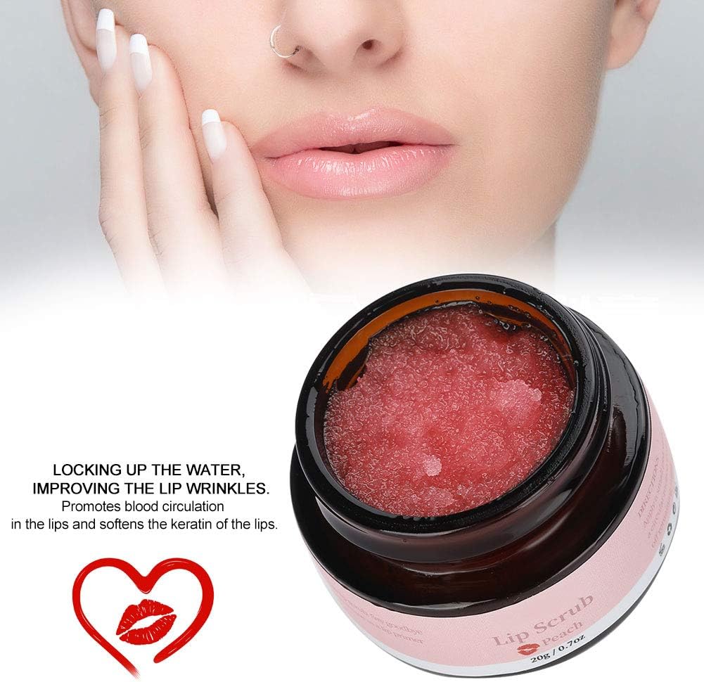 Lip Scrub Containing Shea Lip Care Exfoliating Scrub Lip Moisturizer, Lip Repair for Soft Lips 20gBottle - View 4 of 5