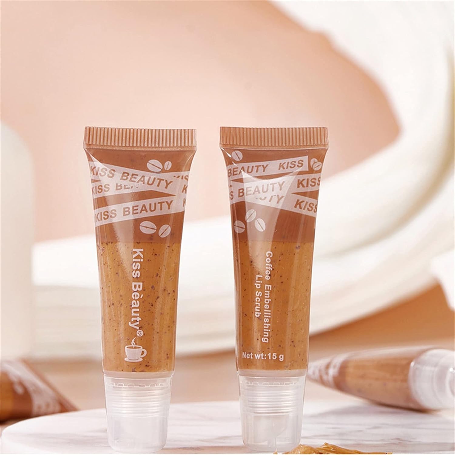 & Exfoliator By Dry Samnytes Moisturizer Skin Brightening Lip ScrubLip Coffee Lip Care Lips Chapped For Dark & Lip Balm Scrubs Lip Butters Lip Tints (A, One Size) - View 5 of 7