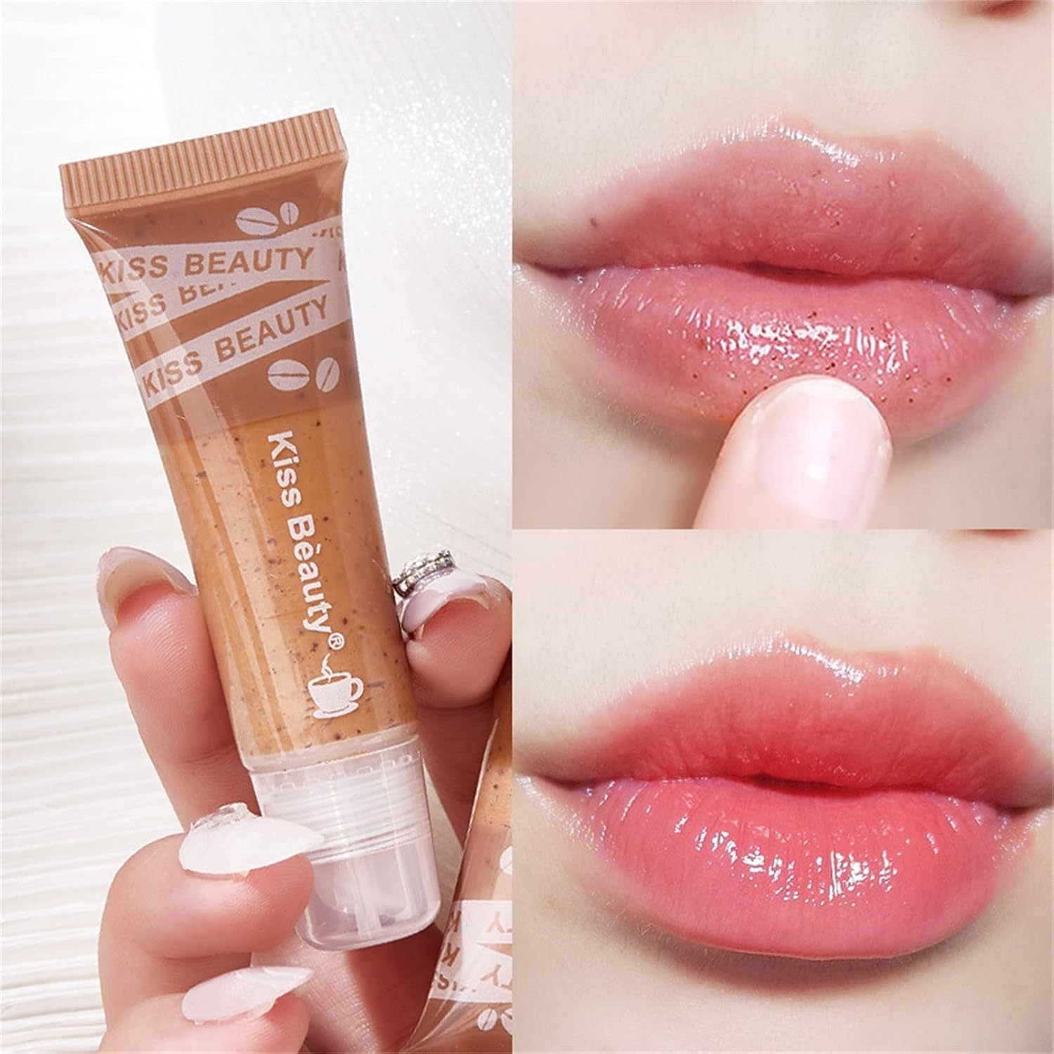 & Exfoliator By Dry Samnytes Moisturizer Skin Brightening Lip ScrubLip Coffee Lip Care Lips Chapped For Dark & Lip Balm Scrubs Lip Butters Lip Tints (A, One Size) - View 6 of 7