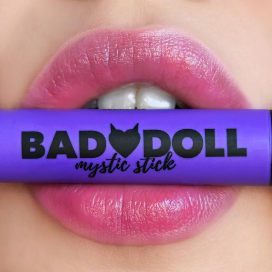 Belor Design Hydrating Moisturizing Lip Balm for Dry Lips (BAD DOLL Balm Lip Tint Mystic stick blackberry, 2.1 g) - View 2 of 2