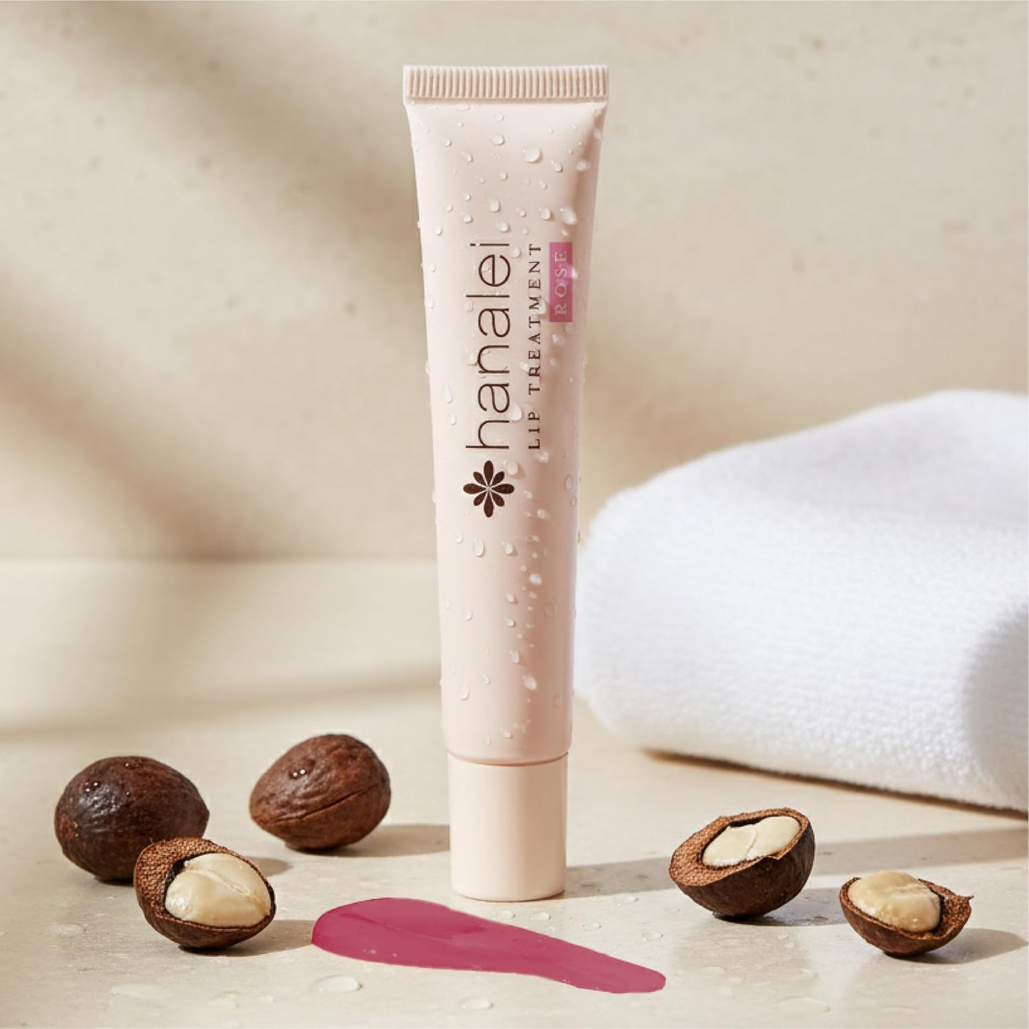 Hanalei Kukui Oil Lip Treatment – Rose Pink, Overnight Balm 15g | Kukui Oil, Shea Butter & Grapeseed Oil, Intensive Overnight Moisturizer, Heals Dry & Cracked Lips, Cruelty-Free - View 8 of 8