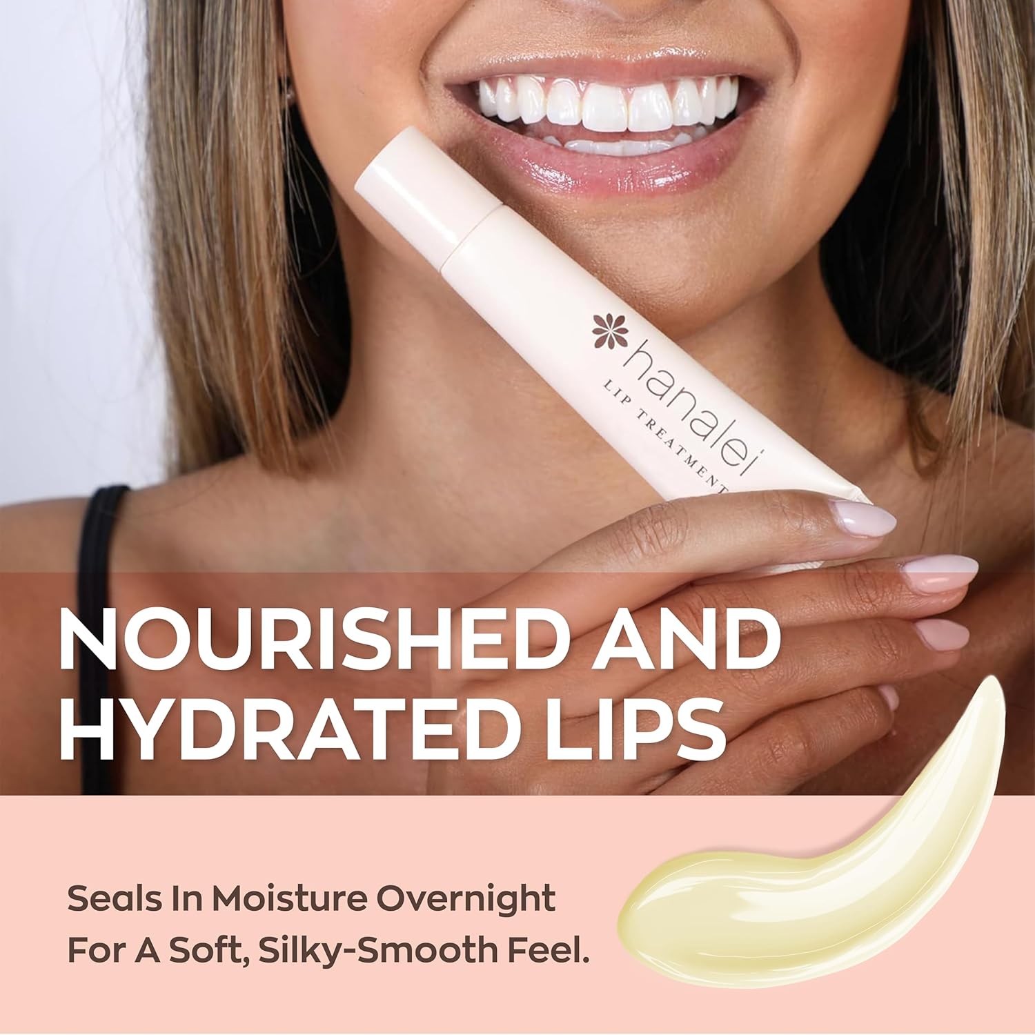 Hanalei Kukui Oil Lip Treatment – Clear, Overnight Balm 15g | Kukui Oil, Shea Butter & Grapeseed Oil, Intensive Overnight Moisturizer, Heals Dry & Cracked Lips, Cruelty-Free - View 7 of 8