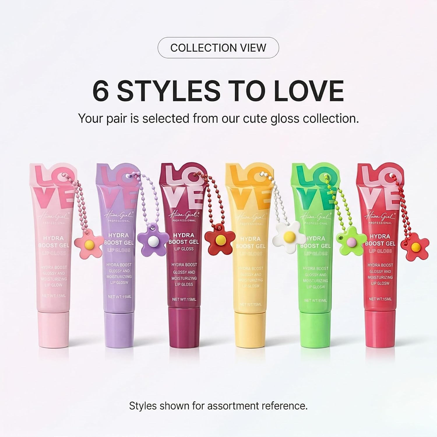 Korean Lip Gloss Duo Kit, Set of 2 | Cute For Girls, Tinted High Shine Hydrating, Women Gift, K Beauty Inspired Makeup Present For Teens - View 2 of 7