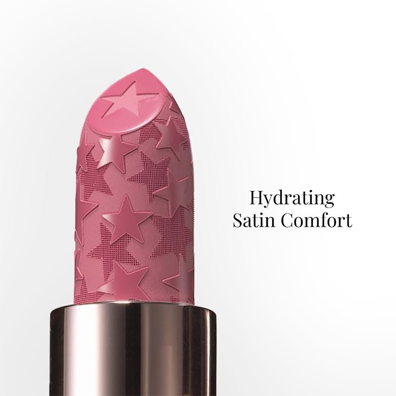 Moisture Shine Lipstick | Get Light Catching Shine | High Gloss, Ultra-Creamy & Rich Payoff | Buildable, Non-Sticky Finish | Vegan & Paraben Free | Pretty Please | 4g - View 5 of 5