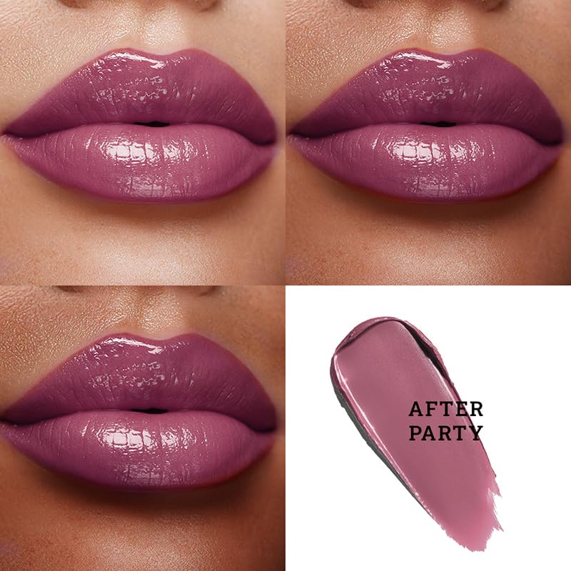 Moisture Shine Lipstick | Get Light Catching Shine | High Gloss, Ultra-Creamy & Rich Payoff | Buildable, Non-Sticky Finish | Vegan & Paraben Free | After Party | 4g - View 2 of 6