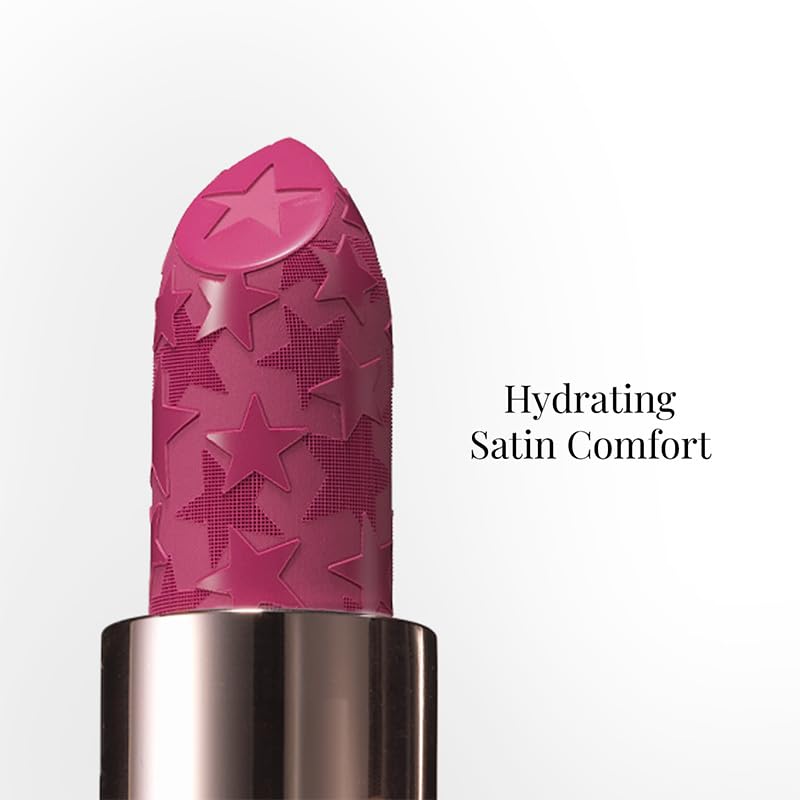 Moisture Shine Lipstick | Get Light Catching Shine | High Gloss, Ultra-Creamy & Rich Payoff | Buildable, Non-Sticky Finish | Vegan & Paraben Free | Sugar Rush | 4g - View 5 of 5
