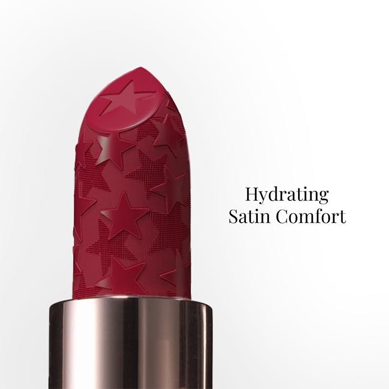 Moisture Shine Lipstick | Get Light Catching Shine | High Gloss, Ultra-Creamy & Rich Payoff | Buildable, Non-Sticky Finish | Vegan & Paraben Free | Cherry On Top | 4g - View 5 of 5