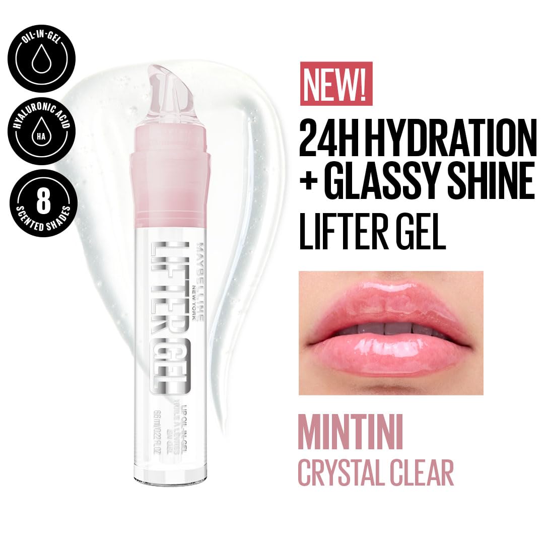 Maybelline New York Lifter Gel Lip Oil In Gel, Mintini, 6.6ml - View 7 of 7