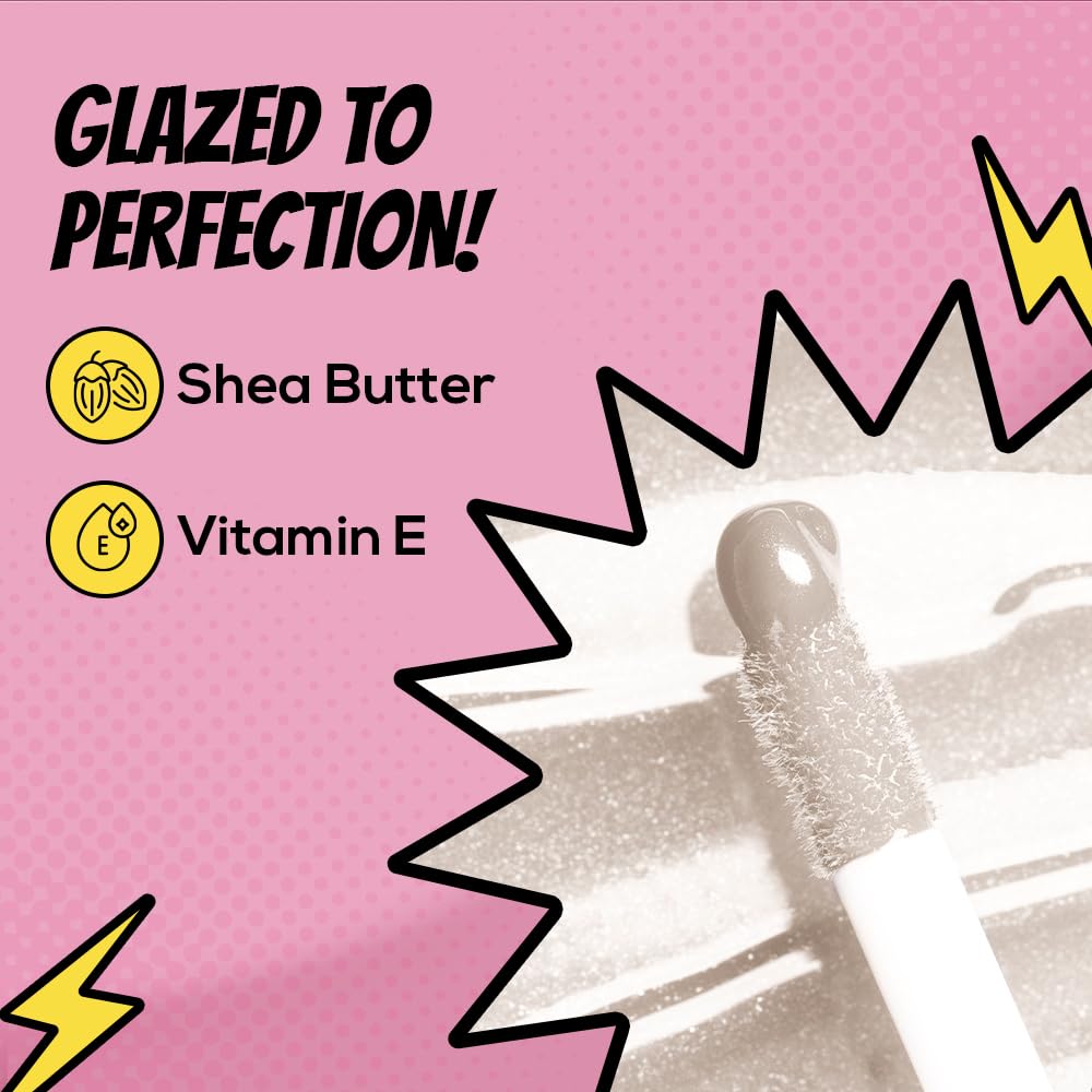 RENEE Everyday Quick Gloss - Clear Drama, Supple Glossy Lips, For Long Lasting Hydration, Lightweight & Non-Sticky Formula with Subtle Tint, Shea Butter & Vitamin E Infused - View 2 of 5