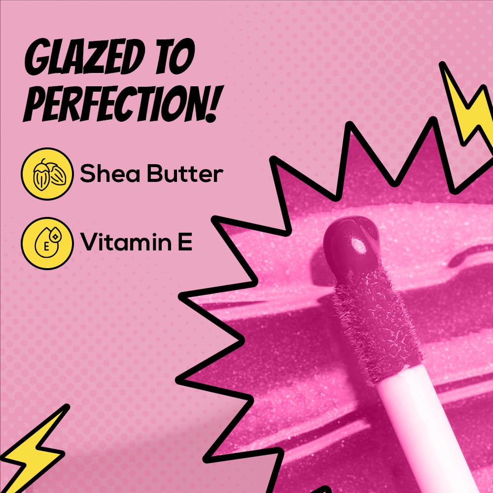 RENEE Everyday Quick Gloss - Plum Dream, Supple Glossy Lips, For Long Lasting Hydration, Lightweight & Non-Sticky Formula with Subtle Tint, Shea Butter & Vitamin E Infused - View 2 of 5