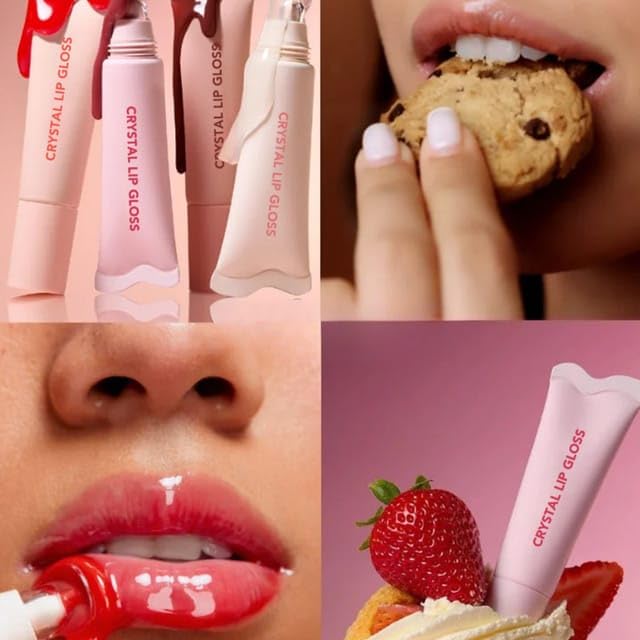 Fruity High Shine Lip Gloss for Girls & Women | Ultra-Glossy Hydrating Lip Gloss | Juicy Flavoured, Non-Sticky, Long-Lasting Shine | Moisturizing Lip Makeup for Soft, Plump Lips | Everyday Glam & Travel-Friendly - View 3 of 5