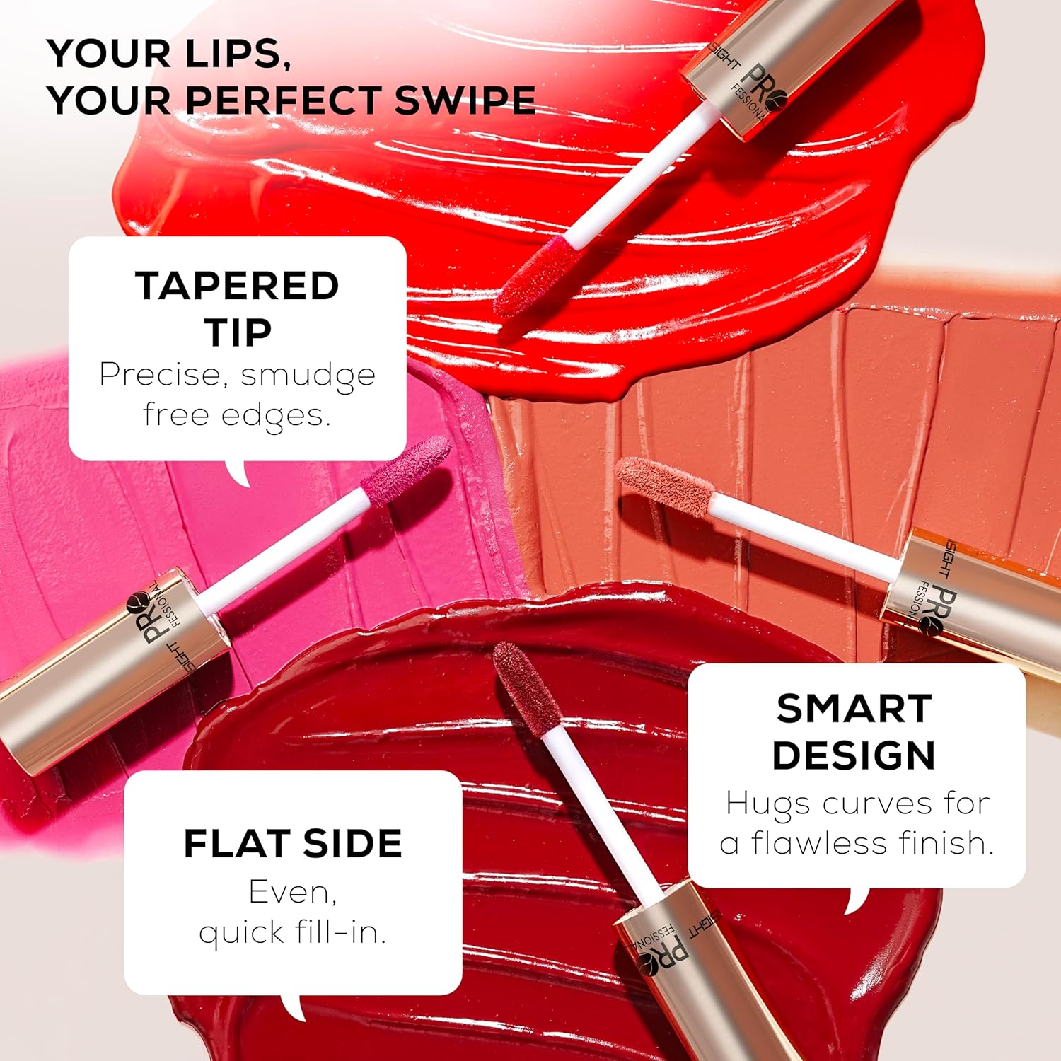 INSIGHT Radiant Lip Color (Espresso Kiss) | Glossy Finish | Lightweight Formula with Glass-Like Shine | Enriched with Hyaluronic Acid & Avocado Oil for Hydrated, Soft, Nourished Lips, 7g - View 3 of 7