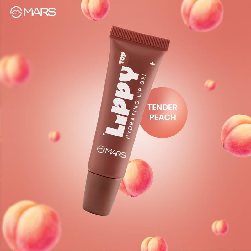 MARS Lippy Top Hydrating Lip Gel (10ml) (06-TOASTY RAISIN) | Nourished With Vitamin-E & Shea Butter | Long Lasting Hydration | Glossy Finish | Easy to Apply - View 2 of 8