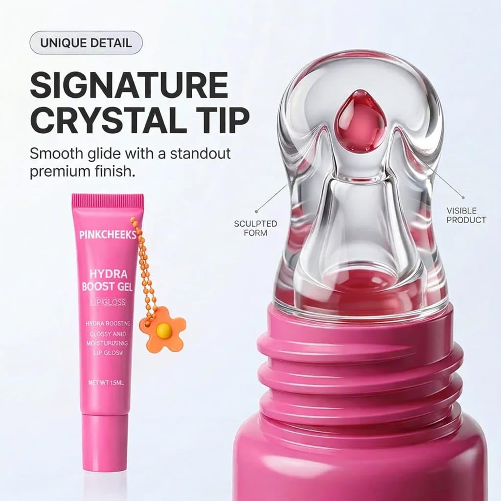 Korean Lip Gloss for Girls – Cute Tinted Hydrating Lip Gloss with High Shine Finish | K-Beauty Inspired Moisturizing Lipgloss | Long-Lasting Glossy Lip Tint (All Six Shades) - View 6 of 6