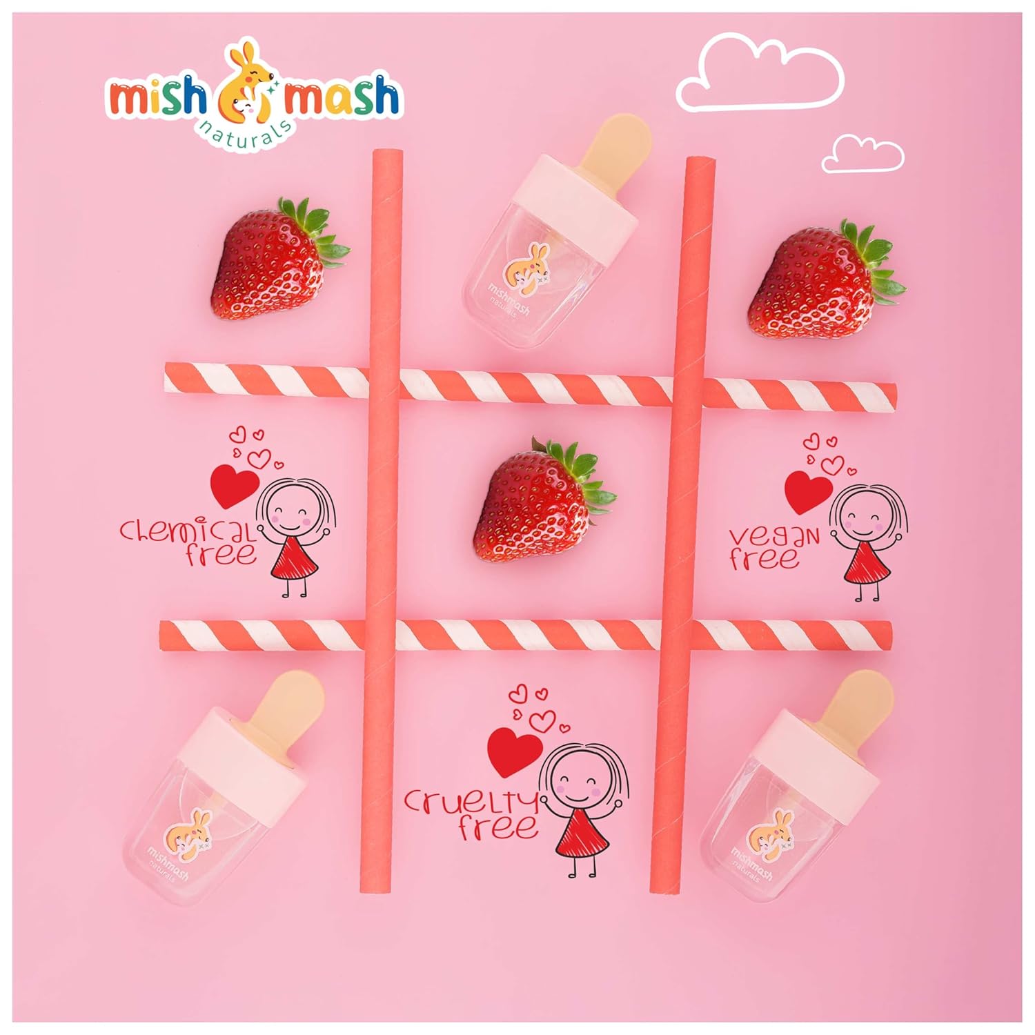 lip Gloss | Safe, Non Toxic & Ayurvedic | Shiny & Glossy Finish | With Goodness of Pomegranate Oil & Shea Butter | Nourishing Formula | for Kids, Preteens & Girls | Ages 3-14 | 12ml - View 5 of 8