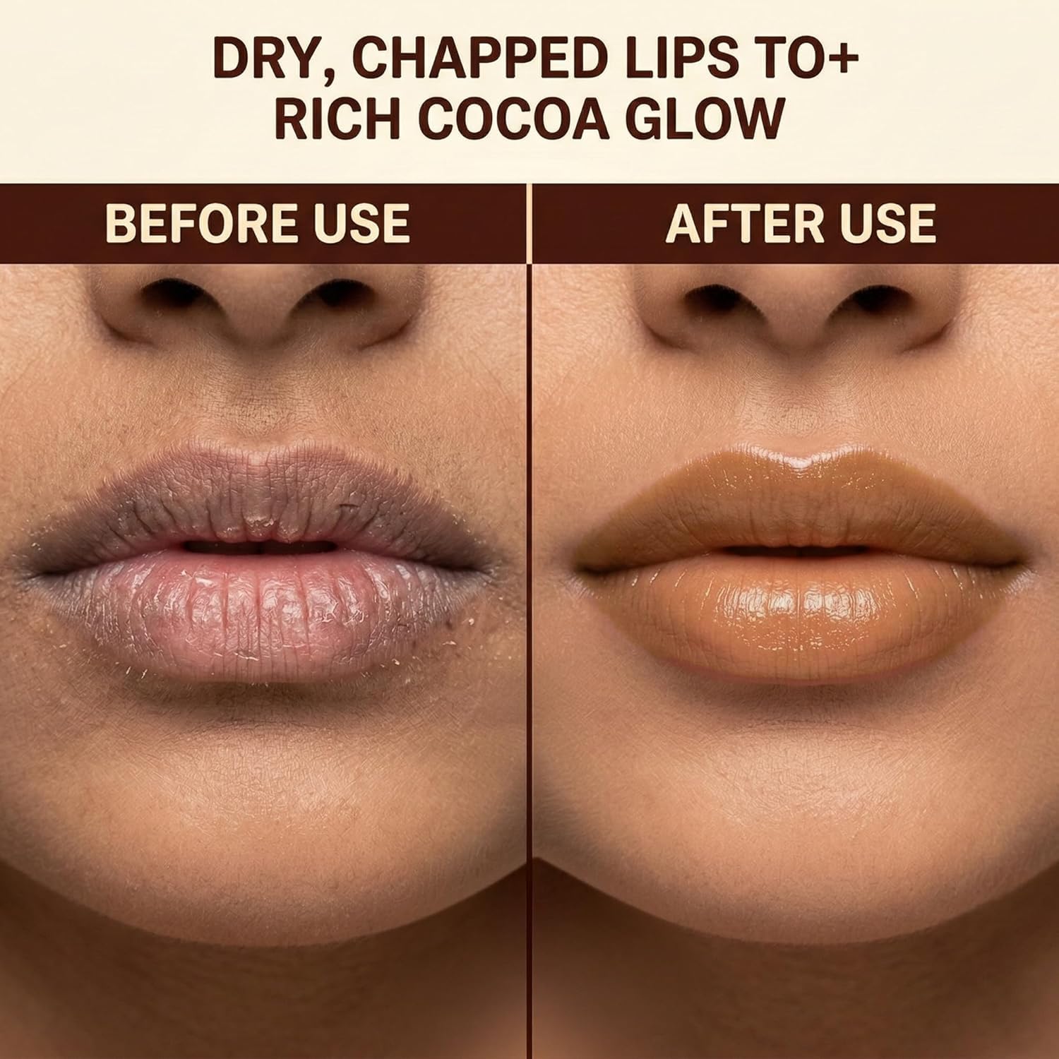 HEY TEEN Tinted Lip Balm for Teens & Young Adults | Ceramide NP, Botanical UV & Meadowfoam Oil | Glossy Moisturising Lip Tint | 4g (Cocoa Kiss) - View 4 of 6
