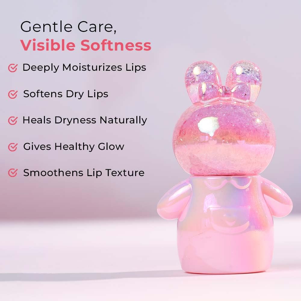 Whimsy Beauty Fluffy Tint Lip and Cheek Tint for Kids and Pre-Teens | Soft Blendable Colour with Lightweight Smooth Feel, Long Wear Makeup Tint, 4 to 16 Years, Organic, Natural, Chemical Free | 1 ml - View 4 of 5