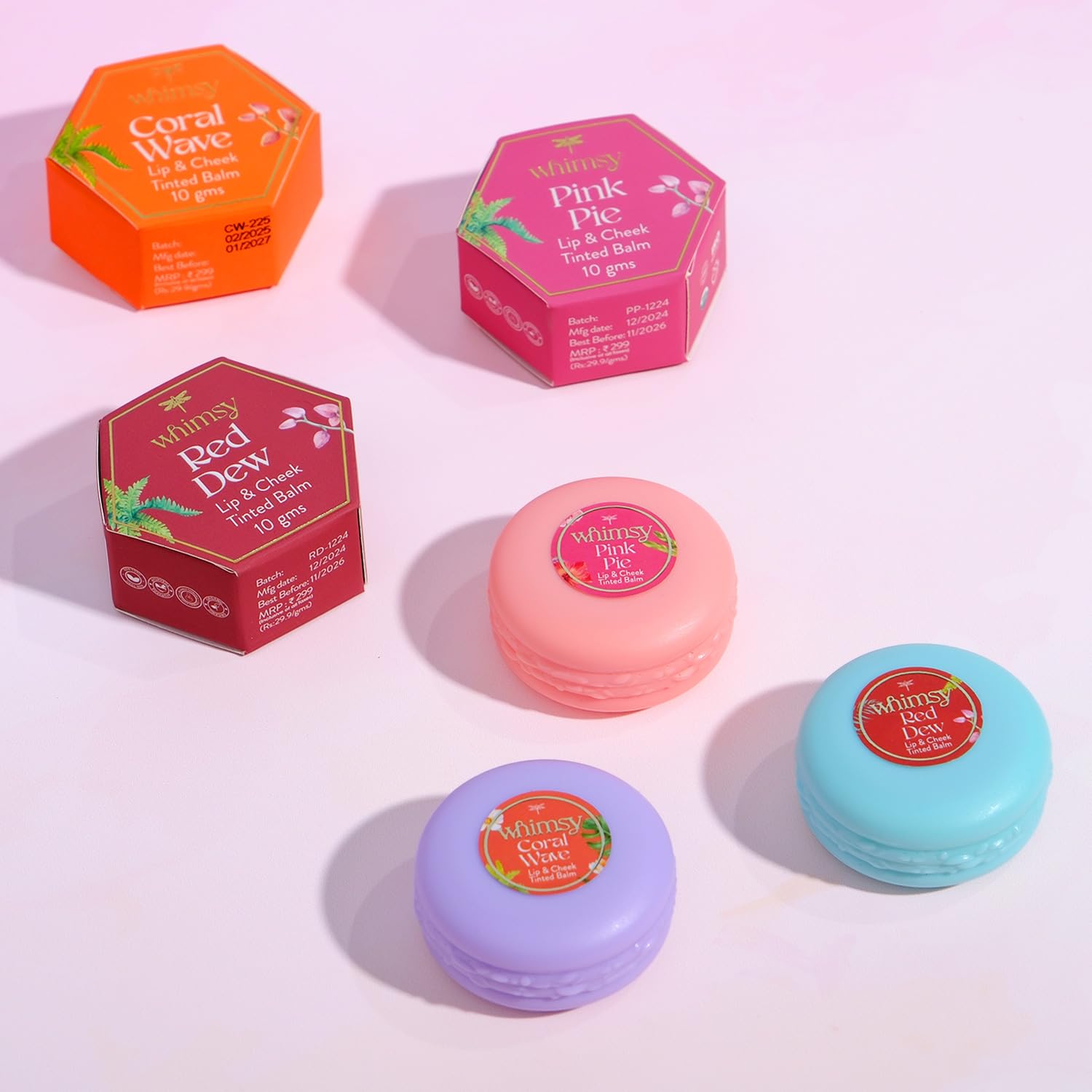 Whimsy Beauty Lip & Cheek Tint for Girls, Preteens & Teens | Safe Non-Toxic Kids Makeup | Soft Natural Finish | 4 to16 Years | Organic Formula | Sulfate & Paraben Free | Dermatologist Tested (Pink) - View 3 of 6