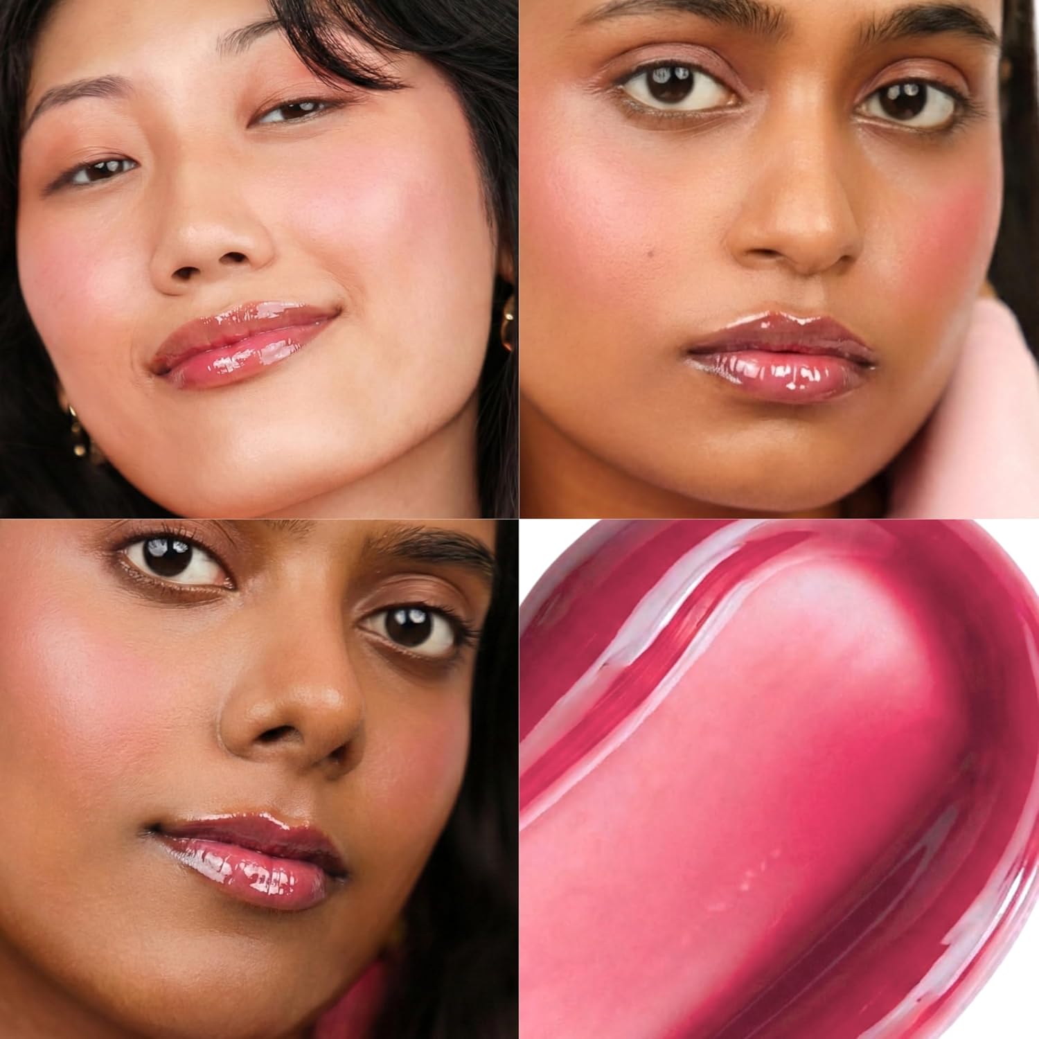 High Creme Lip Gloss – 0.21 oz, 8 Luxe Shades for Hydrating, Non-Sticky Shine (Brunch High Crème Lipglosses, 6.5 ML) - View 2 of 5