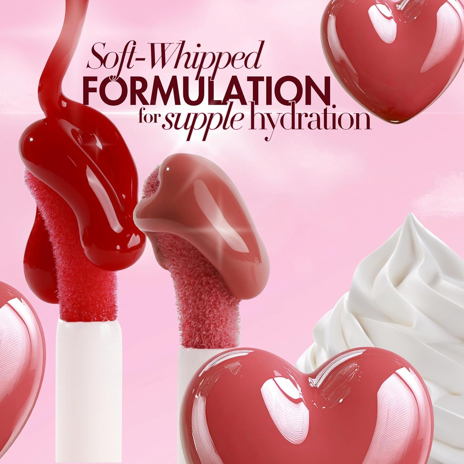 High Creme Lip Gloss | Hybrid Lip-Oil & Tinted Lip Gloss Korean Cute for Girls | Ultra Nourishing & Lips Shiner Lipgloss - With Vitamin E & Grapeseed Oil for Juicy Lips | 6.5ml (Soul) - View 2 of 6