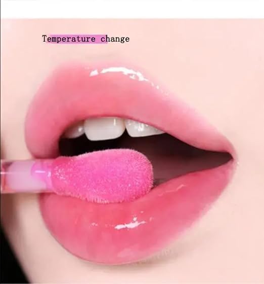 Cute Translucent Bunny Lip Gloss Keychain Multipack (3 Pieces) – 3D Rabbit-Shaped Liquid Lip Tint with Built-in Applicator – Aesthetic Bag Charm Beauty Gift Set for Teens, Girls & Party Favors – Peach, Rose & Pink - View 8 of 8
