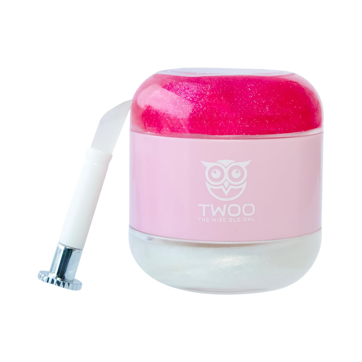TWOO Kidz Pout About Lip Gloss for Kids | Dual Shade Lip Gloss | Easily Removable Glossy Lip Colour | Blushing Bubble & Magic Mirror | Age 3+ | 10g - View 7 of 7