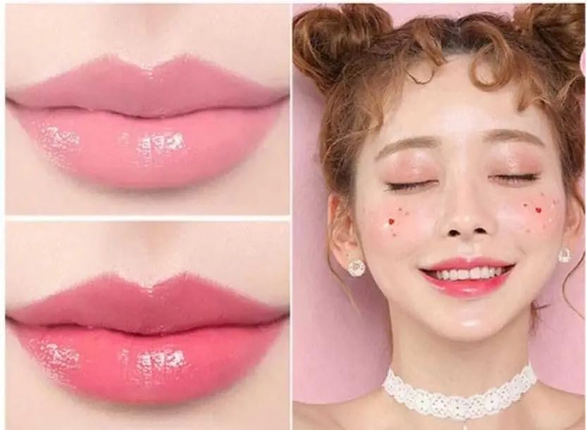 Ice Cream Lip Gloss Moisturizing Cute Lip Gloss for Girls Long Lasting Hydrating Shiny Lip Tint Sweet Candy Style Makeup Gift for Teens Women. (8) - View 3 of 4