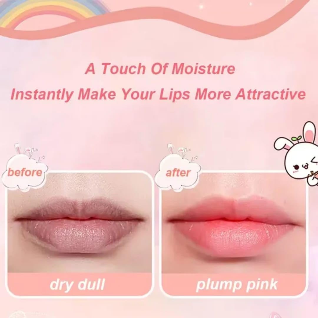 Bunny Glitter Lip Gloss – Fun Makeup for Girls | Soft Pink Tint (Pack of 1) - View 3 of 3