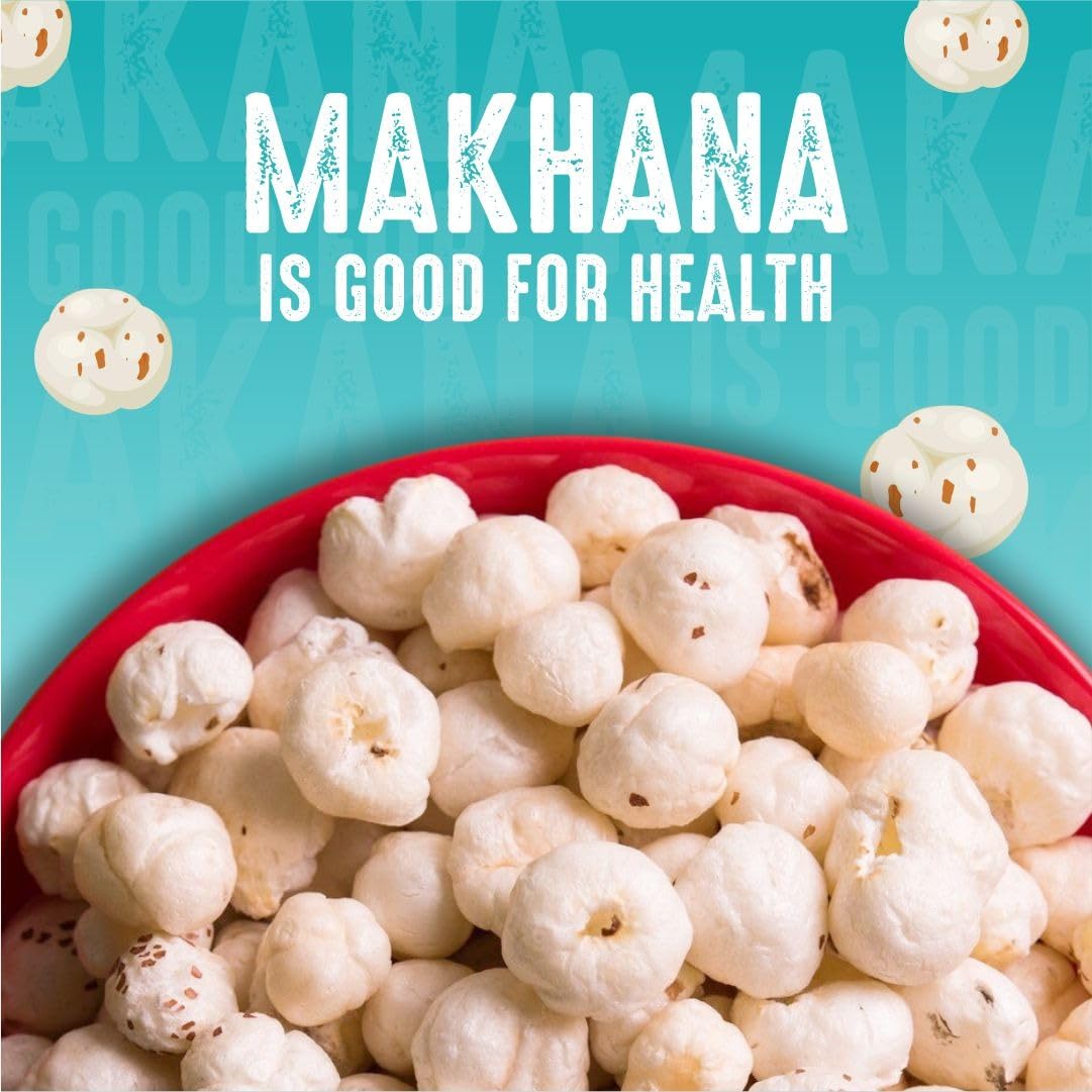 Happilo Premium All Natural Fox Nuts (Phool Makhana) 200g | Lotus Seeds, Gorgon Nuts, Puffed Kernels, Hand-Picked - View 2 of 4