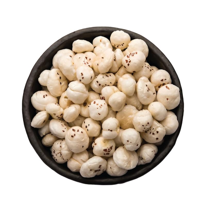 THE NUT LUXURY Phool Makhana 100 gm | Handpicked Size High Protein Fox Nuts/Lotus Seeds | No added Preservatives & No artificial Flavours | High Protein & Fiber - View 3 of 4